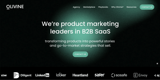 digital marketing website, olivevine